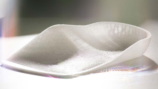 Pieza impresa en 3D utilizando impresora de fabricación de filamentos fundidos