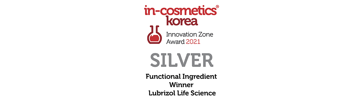 La goma diután Kelco-Care gana el premio Innovation Award en la exposición In-Cosmetics® de Corea.